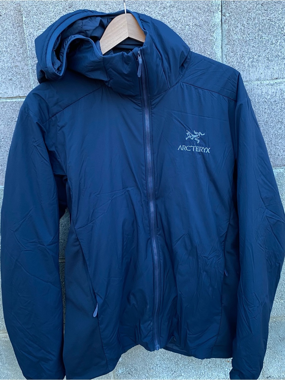 ARC'TERYX ATOM LT Men's Medium Hoodie Full Zip Jacket Blue M